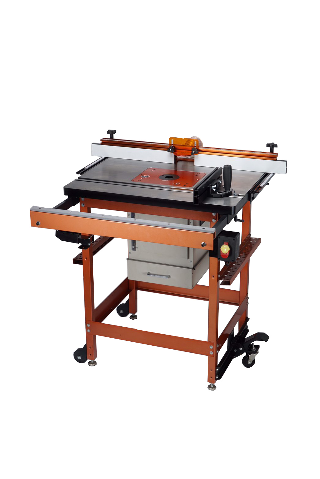 Woodworking Floor Typ Dust Bucket Router table 